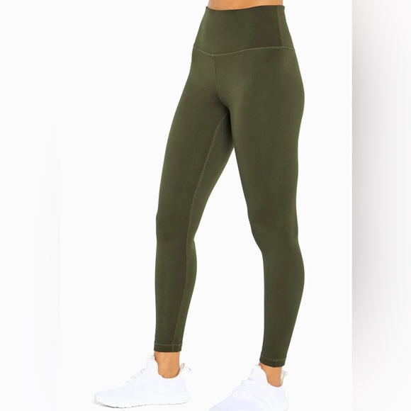 Balance Collection Pants - NWT Dark Olive Green Balance Collection high waisted Leggings butt shaping new